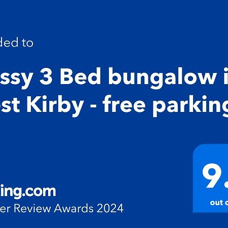 Cosy 3Bed Bungalow In West Kirby, Free Parking Frankby Eksteriør billede